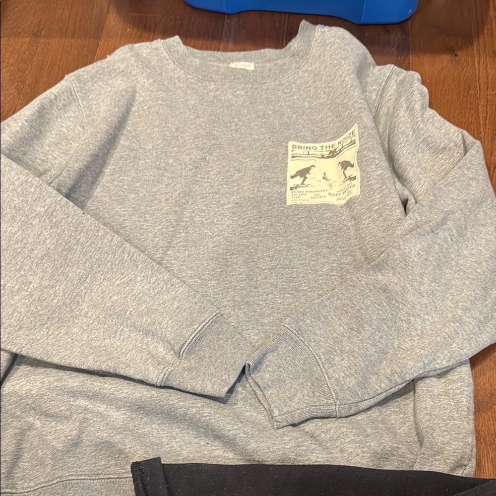 Gray Crewneck Sweater